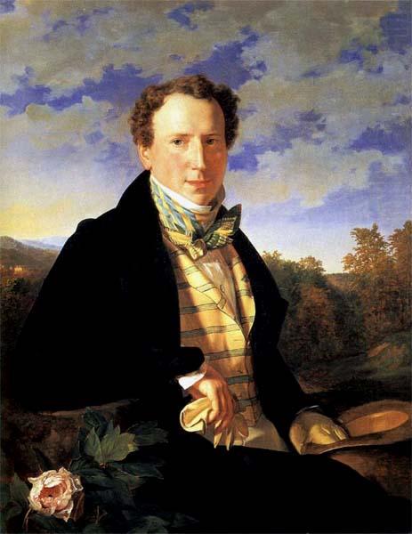 Self-Portrait, Ferdinand Georg Waldmuller